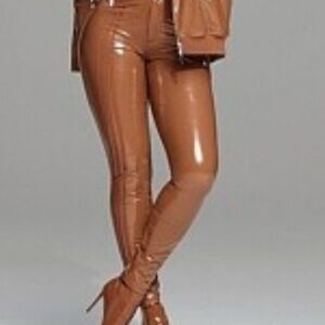 IVY PARK Brown High-Shine Leggings
